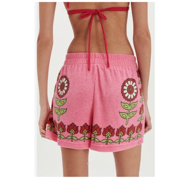 Free People Bali Electric Love Terry Shorts XS - Picture 3 of 7